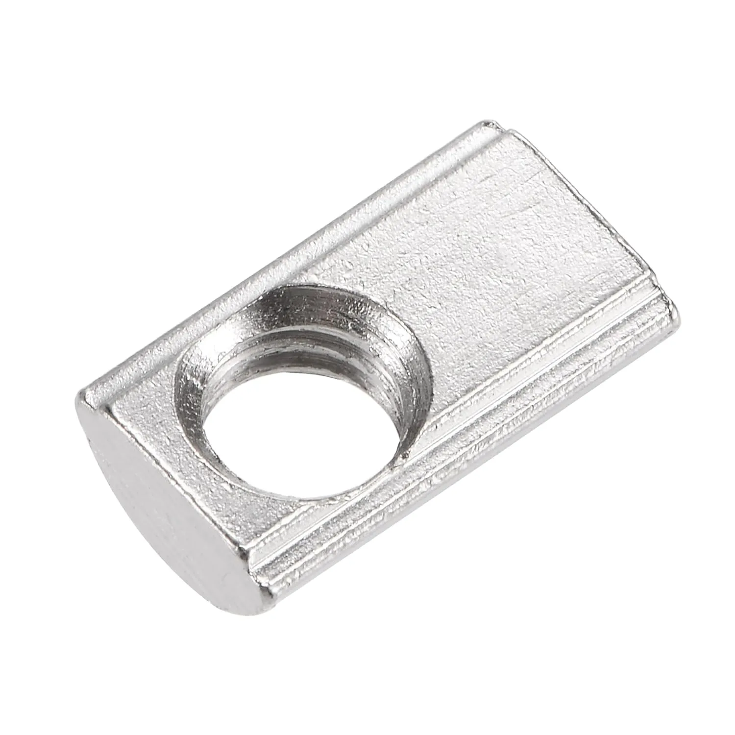 uxcell M6 T Slot Nuts Roll in Spring T-nut with Ball Carbon Steel for 2020 Series Aluminum Extrusion Profile Rail with 6mm Slot 50Pcs