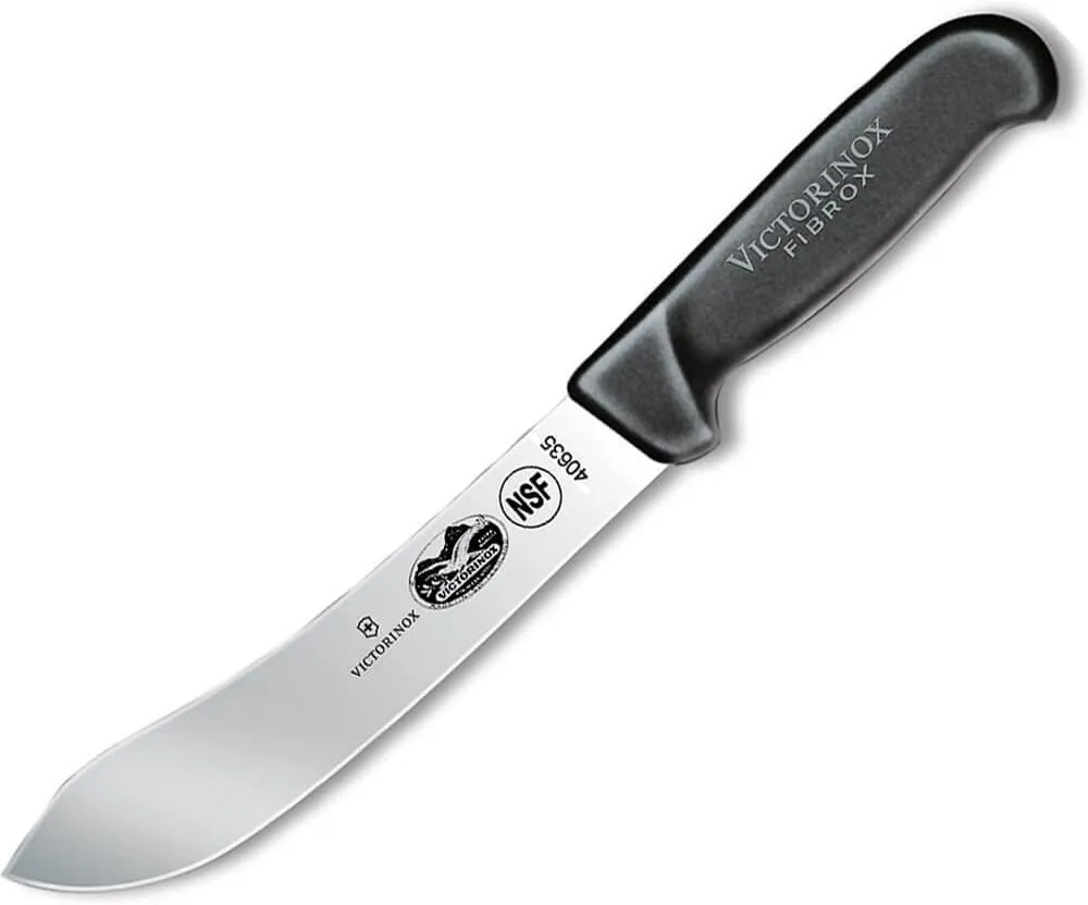 Victorinox Forschner 40635 Butcher Knife with 7" Blade and Black Fibrox Handle
