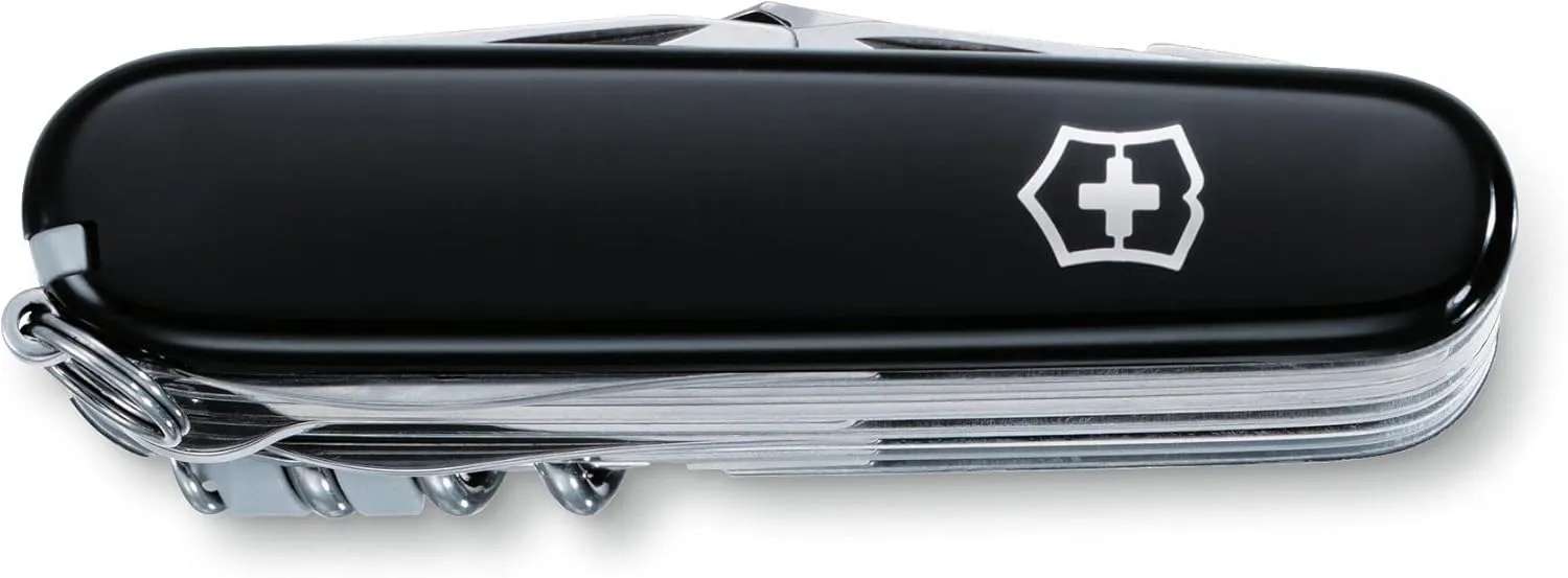 Victorinox SwissChamp Swiss Army Knife, 33 Function Swiss Made Pocket Knife with Large Blade, Screwdriver, Chisel and Combination Pliers
