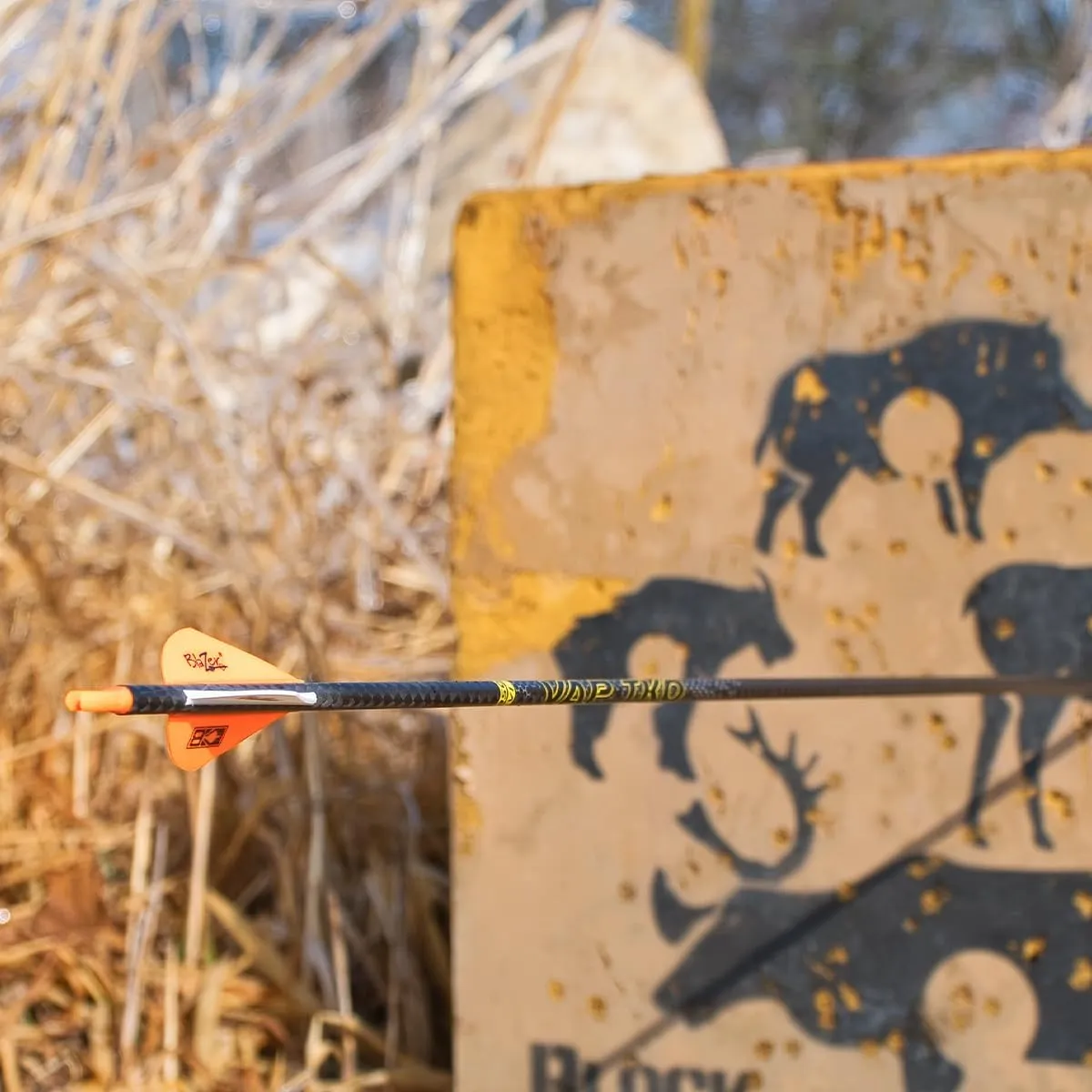 Victory Archery VAP TKO 0.166" 175/235/300/350/400/500 Spine Small Diameter Carbon Hunting Arrow Vane Fletched 6 Pack