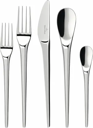 Villeroy & Boch NewMoon 5-Piece Flatware Place Setting
