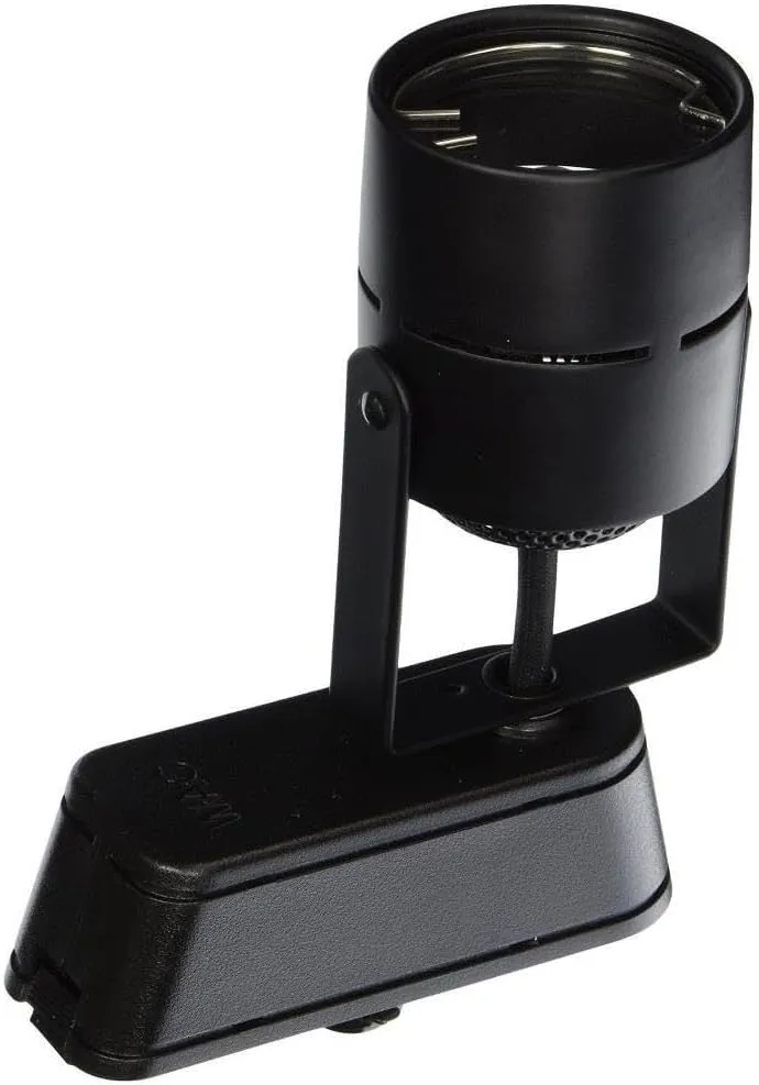 WAC Lighting, HT-809 Low Voltage Track Head 50W in Black for H Track
