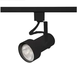 WAC Lighting, TK-725 Line Voltage Track Head in Black for L Track