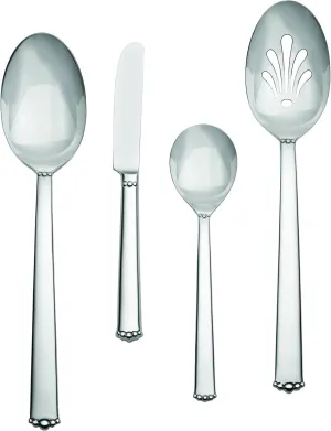 Waterford Lismore Bead 18/10 Stainless Steel 4-Piece Hostess Set