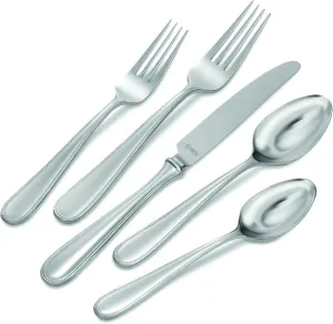 Wedgwood Vera Wang Infinity 5-Piece Place Setting, Stainless,Silver