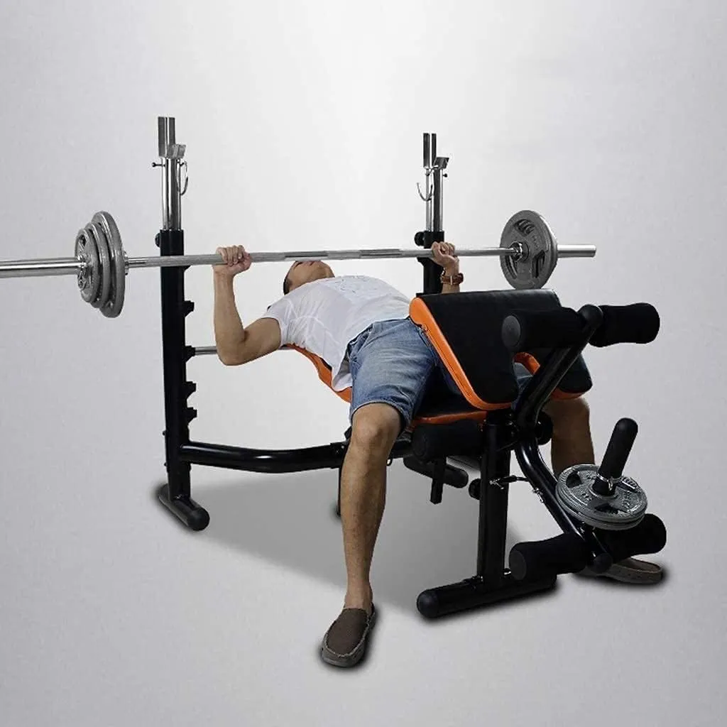 Weight Bench Seated Preacher Isolated Dumbbell Biceps Folding Weight Table Dumbbell Bench Multifunctional Bench Press Weight Bench Barbell Rack Commercial Squat Rack Set Barbell Trainin