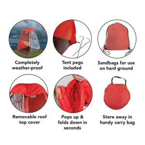 Wildtrak Pop Up Sports Tent (Single)