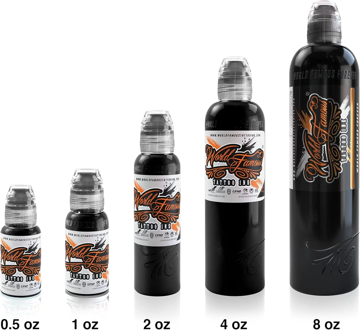World Famous Red Tattoo Ink, Vegan and Professional Ink, Made in USA, Deep Sakura, 1 oz