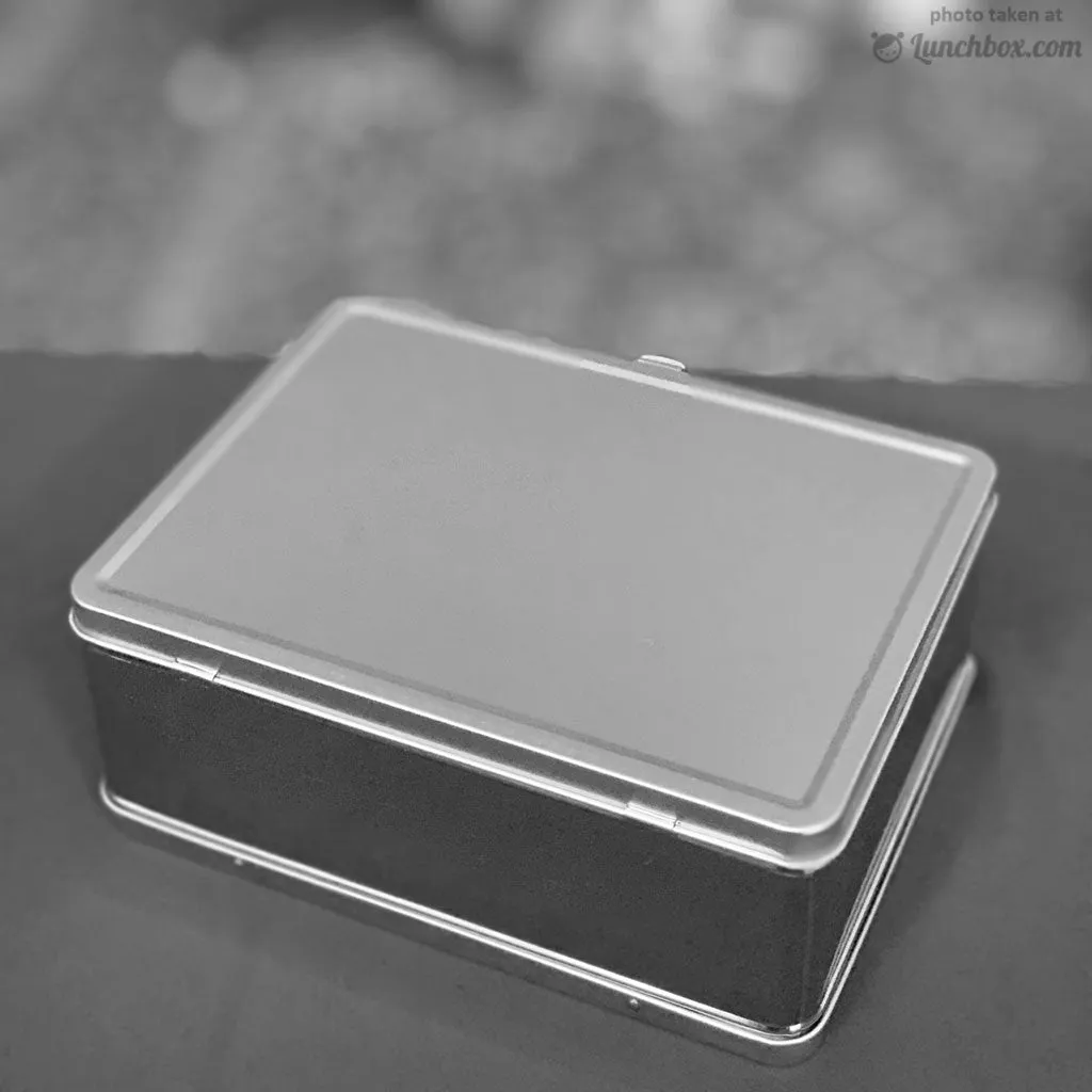 XL Plain Metal Lunch Box