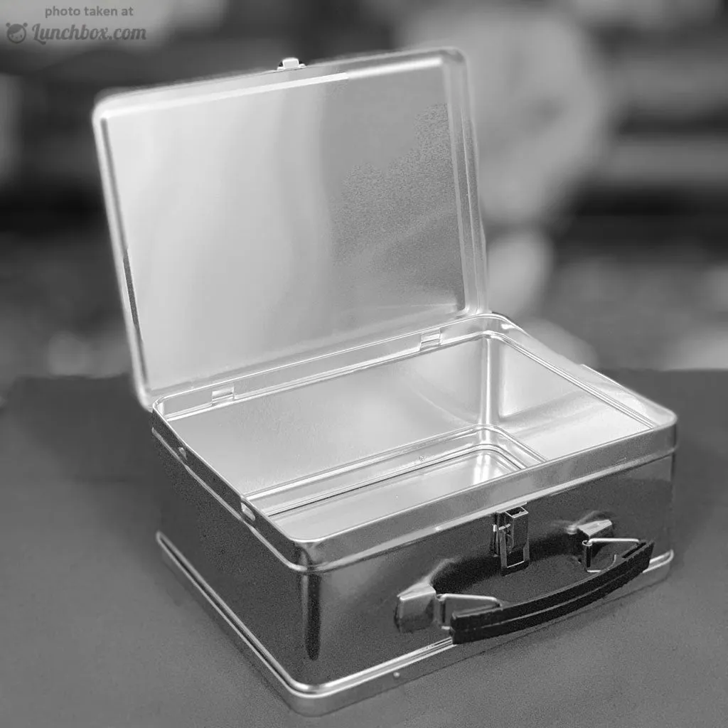 XL Plain Metal Lunch Box
