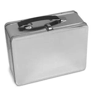 XL Plain Metal Lunch Box