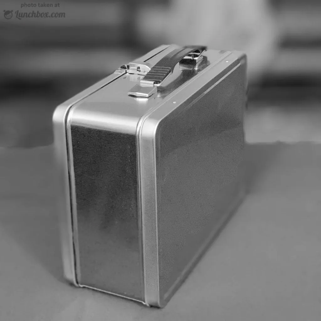 XL Plain Metal Lunch Box