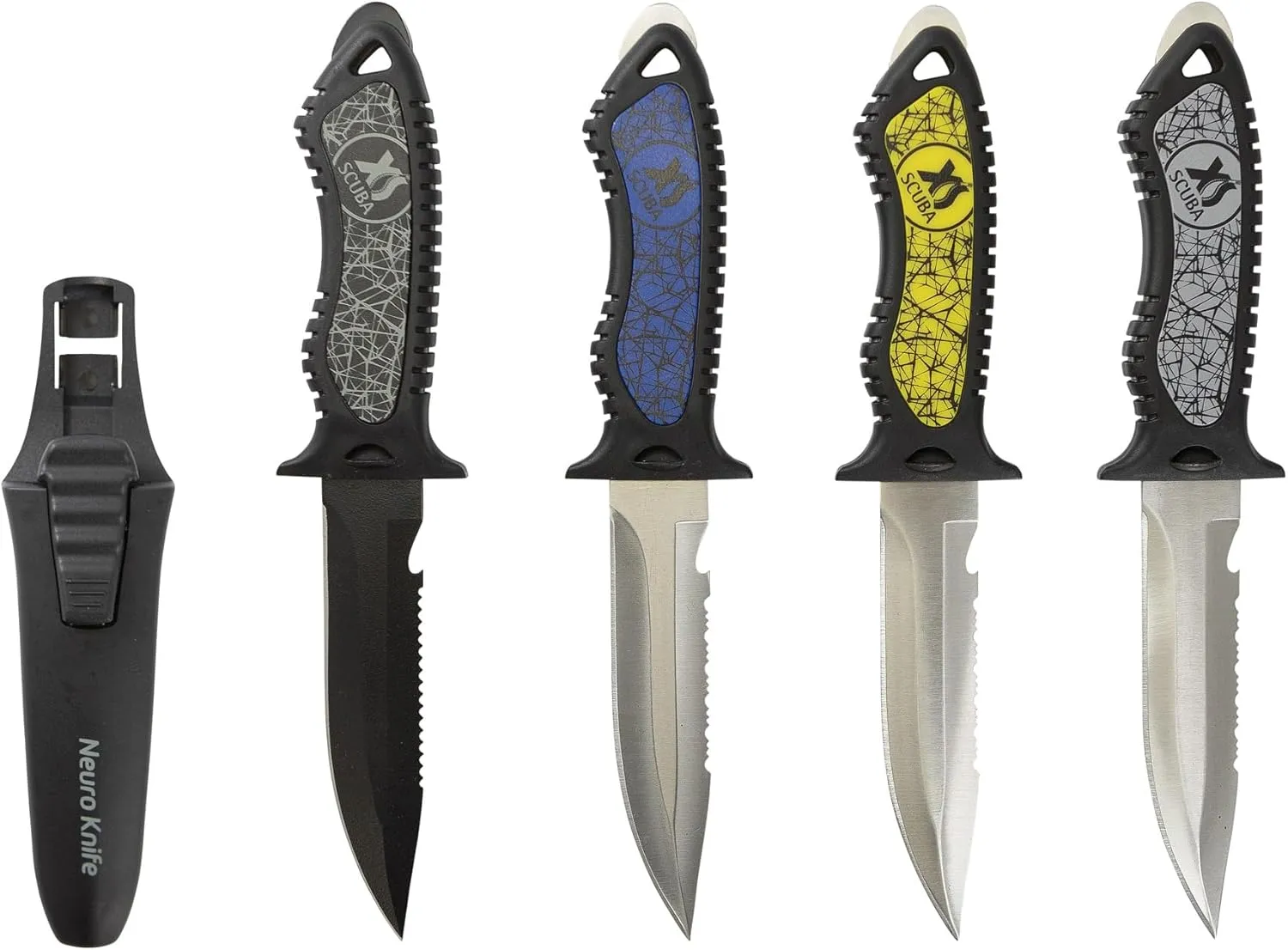 XS Scuba Neuro Knife - 304 Stainless Steel - Blue