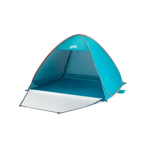 Yello UV Pop-Up Beach Shelter, Blue