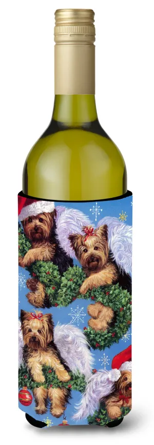 Yorike Christmas Angels Everywhere Wine Bottle Hugger PPP3134LITERK