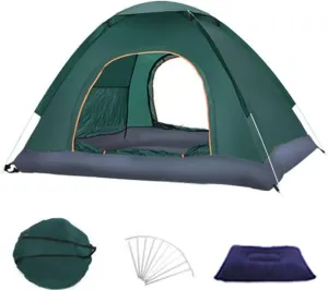 YOXIER Tents for Camping,Pop Up Tents for Camping,Instant Pop Up Tents for Camping,Automatic Waterproof Family Camping Tent, Easy Set Up Tent,Portable Windproof Dome Tent for Camping Hiking & Traveli