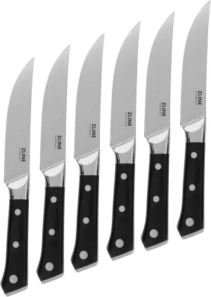Z Line Kitchen and Bath ZLINE 6-Piece Professional German Steel Steak Knife Set (STK-GS-6)