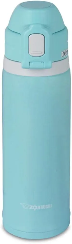 Zojirushi SD-CS50-GM Direct Drinking Water Bottle, Sports Type, Stainless Steel, Straw Bottle, 0.52L, Mint