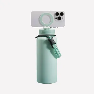 ZTAR Insulated Stainless Steel Water Bottle – Compatible with Magsafe usable as Tripod, Leak-Proof, Keeps Drinks cool or warm, For Travel, Gym, and Office, Ideal Gift for Women, Men & Kids, 32 oz