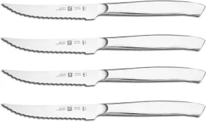 Zwilling J.A. Henckels ZWILLING Knives Steak Knife Set, Stainless-Steel,Silver, 4 pc