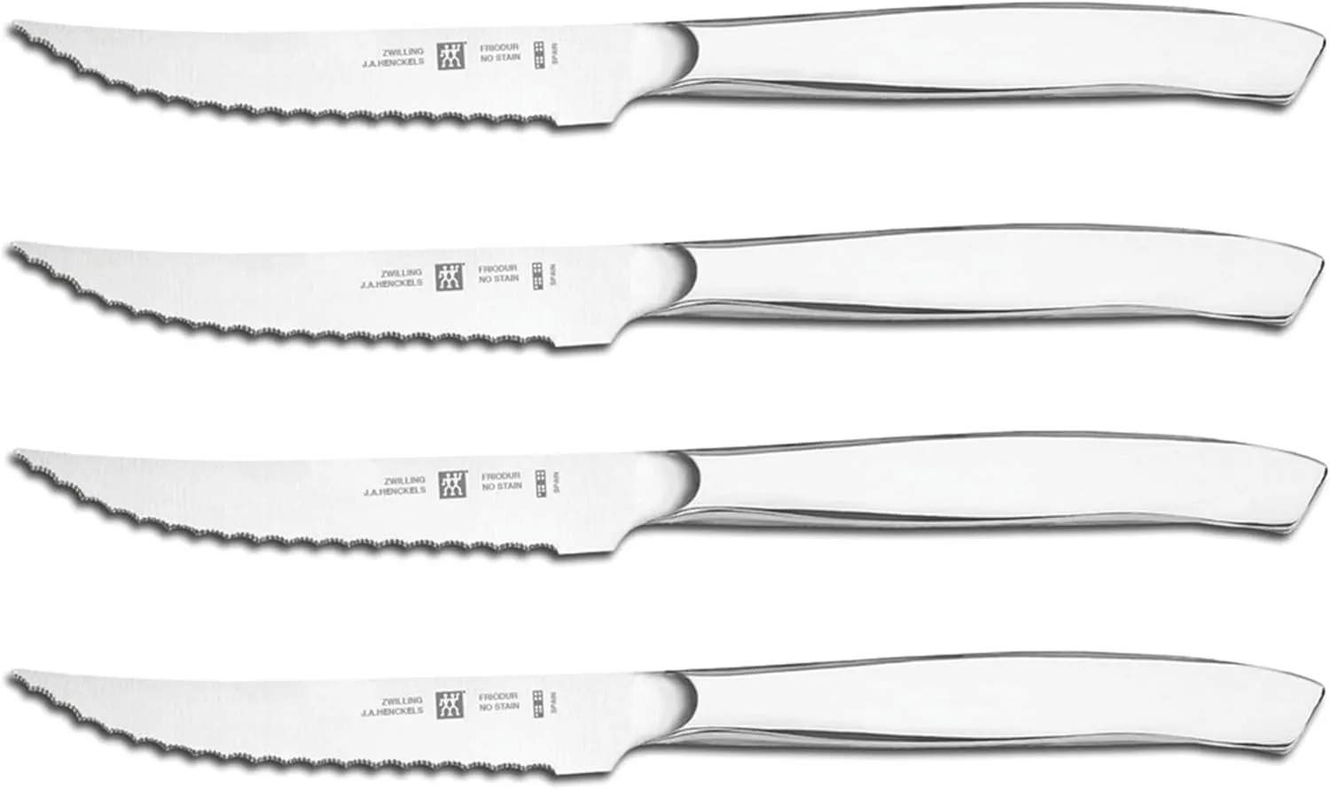 Zwilling J.A. Henckels ZWILLING Knives Steak Knife Set, Stainless-Steel,Silver, 4 pc